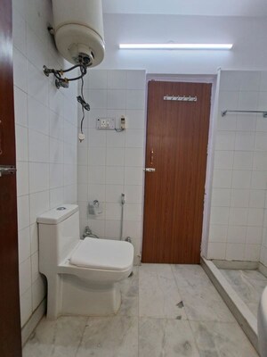 Bathroom in 3 BHK Builder Floor at Uday Park – for Rent
