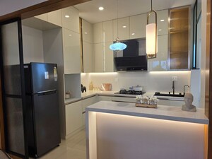 Kitchen in 3 BHK Apartment at Abhee Aaria, Gunjur – for Sale
