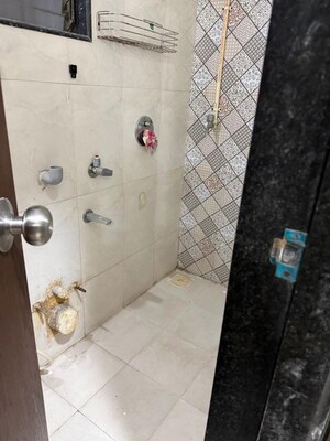 Bathroom in 1 BHK Apartment at Aashna Samadhan, Goregaon West – for Rent