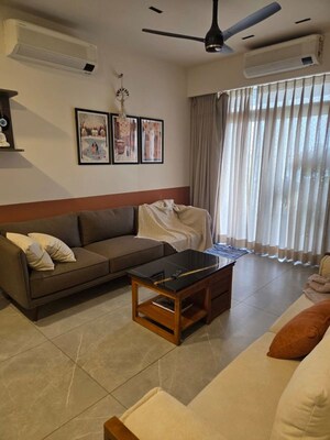 Living Room in 3.5 BHK Apartment at Unitech Habitat, Pi Greater Noida – for Sale