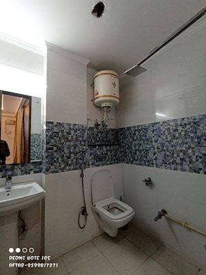 Bathroom in 3 BHK Builder Floor at Saket – for Rent