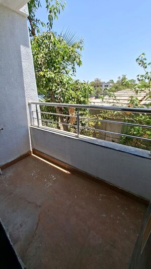 Balcony in 1 BHK Apartment at Vardayini CHS, Pashan – for Rent