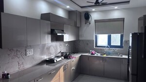 Kitchen in 4 BHK Builder Floor at Green Fields Colony – for Sale