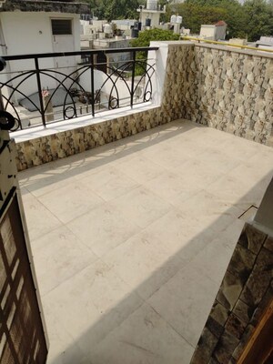 Balcony in 1 BHK Builder Floor at Malviya Nagar – for Rent
