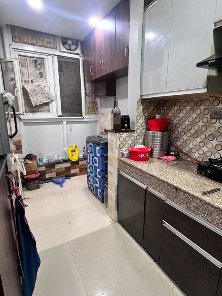 Kitchen, supertech-eco-village-ii 2 Bedroom 1106 Sq.Ft. Apartment In Sector 16b Greater Noida Greater Noida 10677520