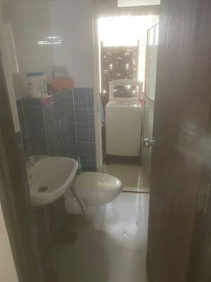 Bathroom in 1 BHK Apartment at Lodha Amara, Kolshet Road – for Rent