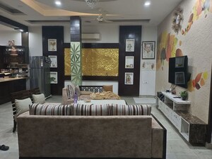 Living Room in 4 BHK Builder Floor at Sector 10 – for Sale