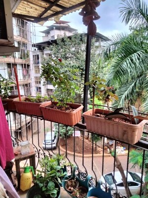 Balcony in 2 BHK Apartment at D V Shree Krishna Garden, Mira Road – for Sale