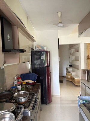 Kitchen in 2 BHK Apartment at Kanakia Rainforest, Andheri East – for Rent