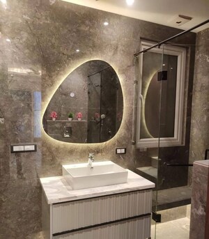 Bathroom in 3 BHK Apartment at Emaar MGF Emerald Hills, Sector 65 – for Rent
