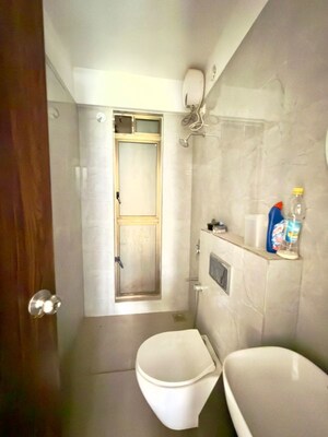 Bathroom in 2 BHK Apartment at Raymond Ten X Habitat, Pokhran Road No Two – for Rent