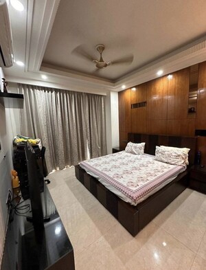 Bedroom in 3 BHK Builder Floor at Rajouri Garden – for Rent