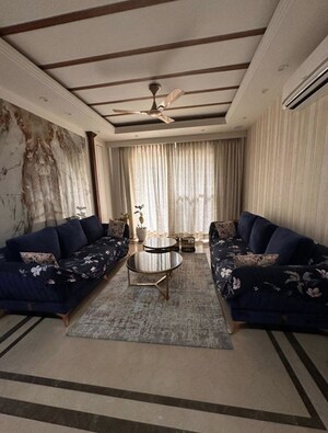 Living Room in 3 BHK Builder Floor at Rajouri Garden – for Rent