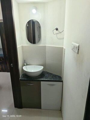 Bathroom in 2 BHK Apartment at Sai Samarttha Saisha, Punawale – for Rent