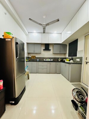 Kitchen in 3 BHK Apartment at Western Springs, Puppalaguda – for Sale