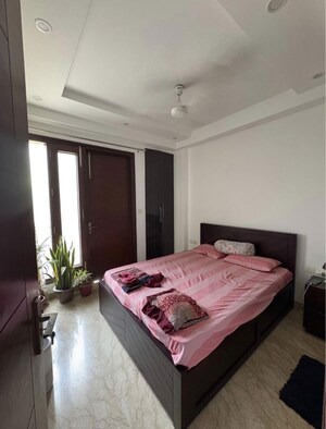 Bedroom in 3 BHK Builder Floor at Subhash Nagar – for Rent