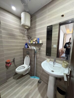 Bathroom in 3 BHK Builder Floor at Subhash Nagar – for Rent