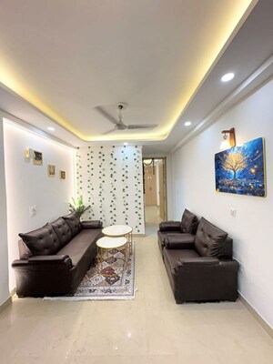 Living Room in 1 BHK Builder Floor at Saket – for Rent