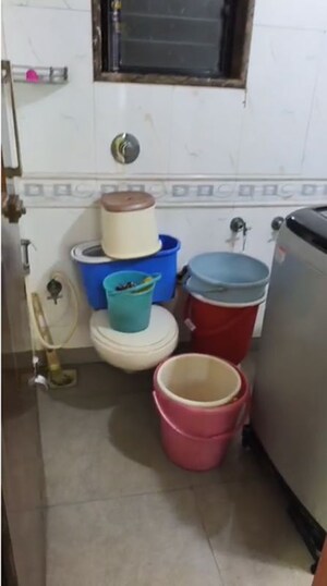 Bathroom in 3 BHK Apartment at Chembur – for Rent