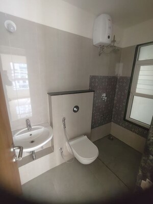Bathroom in 2 BHK Apartment at K Raheja Sterling, Mohammadwadi – for Rent