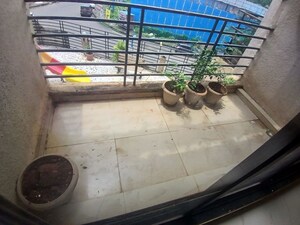 Balcony in 3 BHK Apartment at Tricity Pride, Ulwe – for Rent