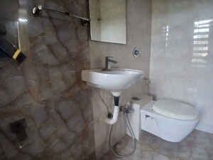 Bathroom in 3 BHK Apartment at Tricity Pride, Ulwe – for Rent