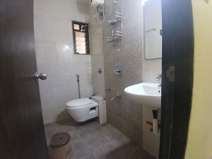 Bathroom in 3 BHK Apartment at Tricity Pride, Ulwe – for Rent