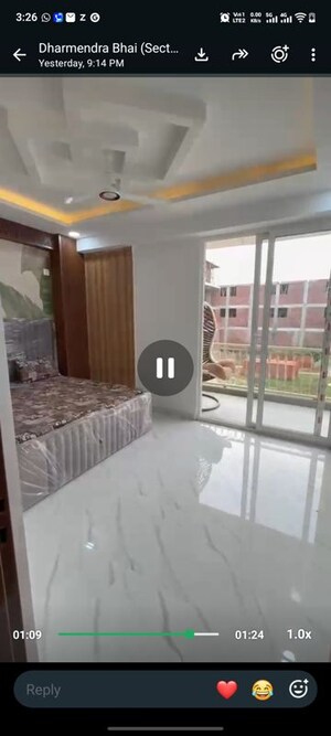 Bedroom in 3 BHK Builder Floor at Shubh Villa, Sector 27 Yamuna Expressway – for Sale