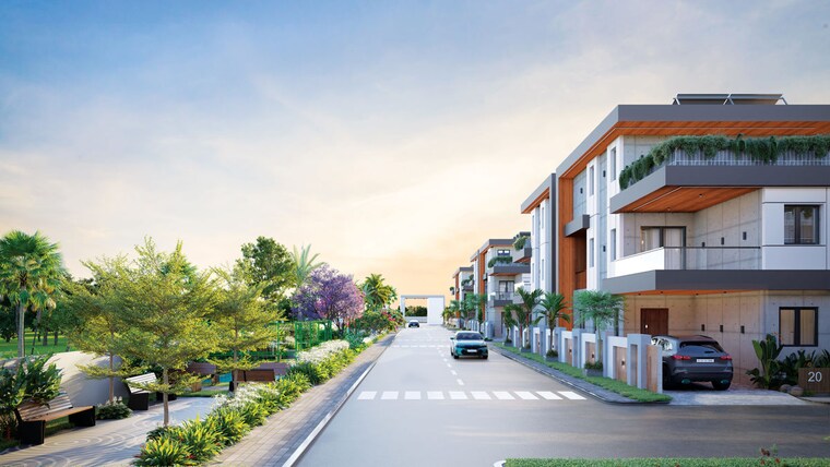 Exterior View, vaishnavi-elite-villas 4 Bedroom 3595 Sq.Ft. Villa In Mangalpalle Hyderabad 10677647