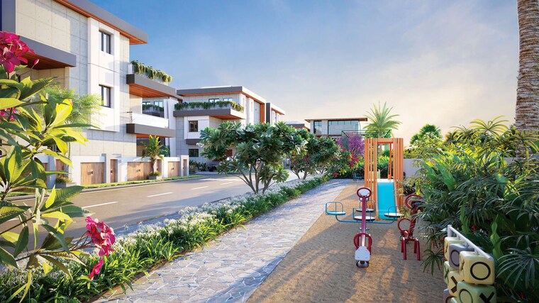 Exterior View, vaishnavi-elite-villas 4 Bedroom 3595 Sq.Ft. Villa In Mangalpalle Hyderabad 10677647