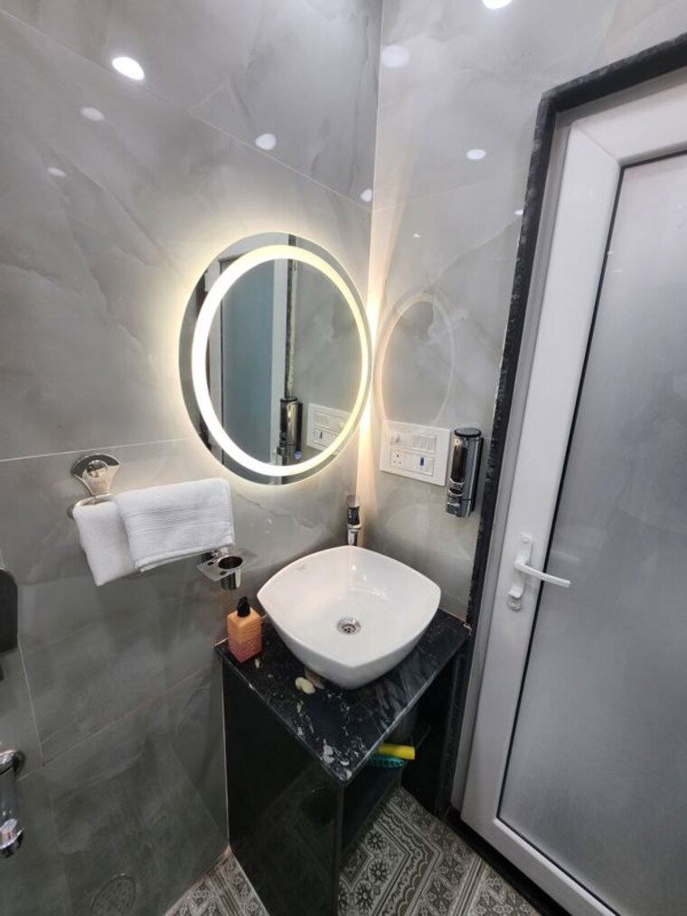 Bathroom, dlf-capital-greens-phase-i-and-ii Studio 365 Sq.Ft. Apartment In Moti Nagar Delhi 10677655
