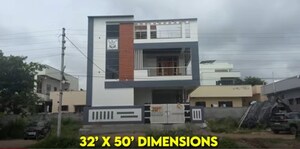 5 BHK Independent House – Exterior View View at Nadergul - for Sale