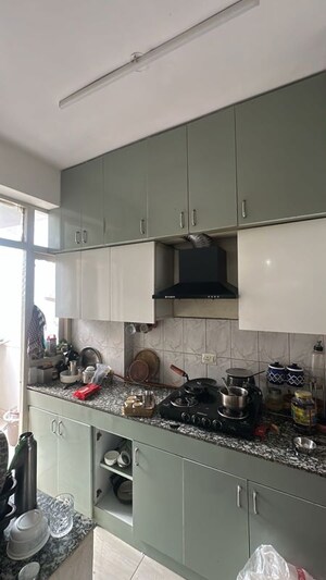 Kitchen in 3 BHK Apartment at Prem Apartments Faridabad, Sector 21c – for Rent