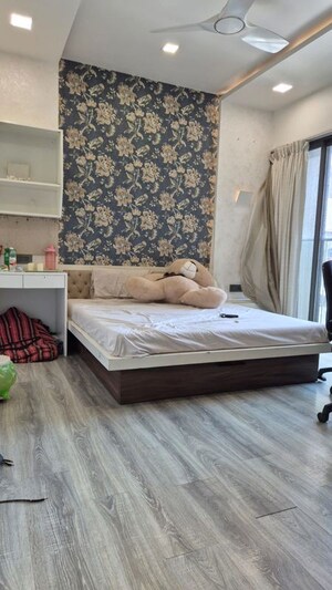 Bedroom in 4 BHK Apartment at Rustomjee Paramount, Khar West – for Sale