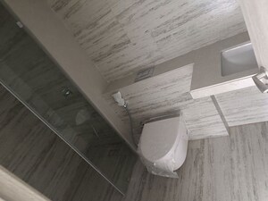 Bathroom in 4 BHK Apartment at Rustomjee Paramount, Khar West – for Sale