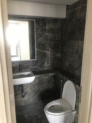 Bathroom in 4 BHK Apartment at Rustomjee Paramount, Khar West – for Sale