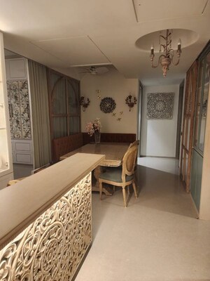 Living Room in 4 BHK Apartment at Rustomjee Paramount, Khar West – for Sale