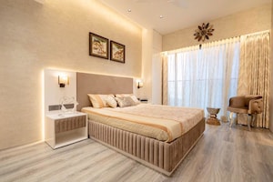 Bedroom in 4 BHK Apartment at Rustomjee Paramount, Khar West – for Sale