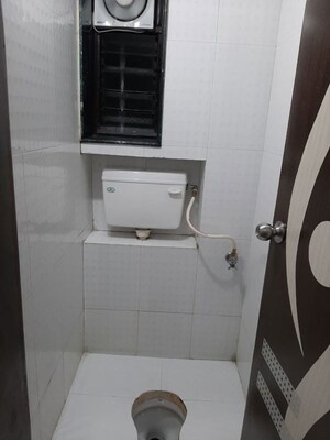 Bathroom in 1 BHK Apartment at Mahatma Society – for Rent
