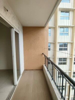 Balcony in 2 BHK Apartment at ARV Ganga Kingston, Mohammadwadi – for Rent