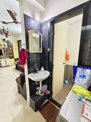 Laundry Area in  Apartment at Nisarg Hyde Park, Kharghar – for Sale