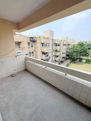 Balcony in 3 BHK Apartment at Vikas Puri – for Rent