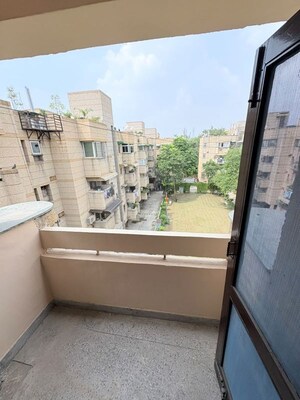 Balcony in 3 BHK Apartment at Vikas Puri – for Rent