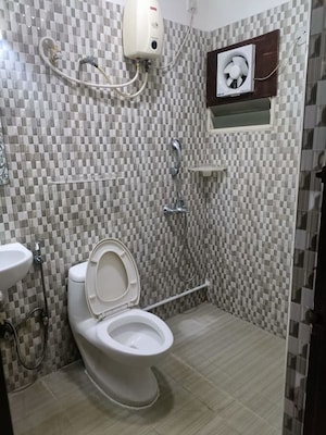 Bathroom in 3 BHK Apartment at DS MAX Sanskruthi, Narayanapura – for Rent