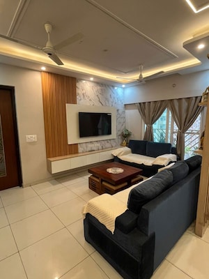 Living Room in 3 BHK Apartment at Nirala Estate II, Tech Zone 4 Greater Noida – for Rent