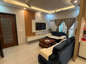 Living Room in 3 BHK Apartment at Nirala Estate II, Tech Zone 4 Greater Noida – for Rent