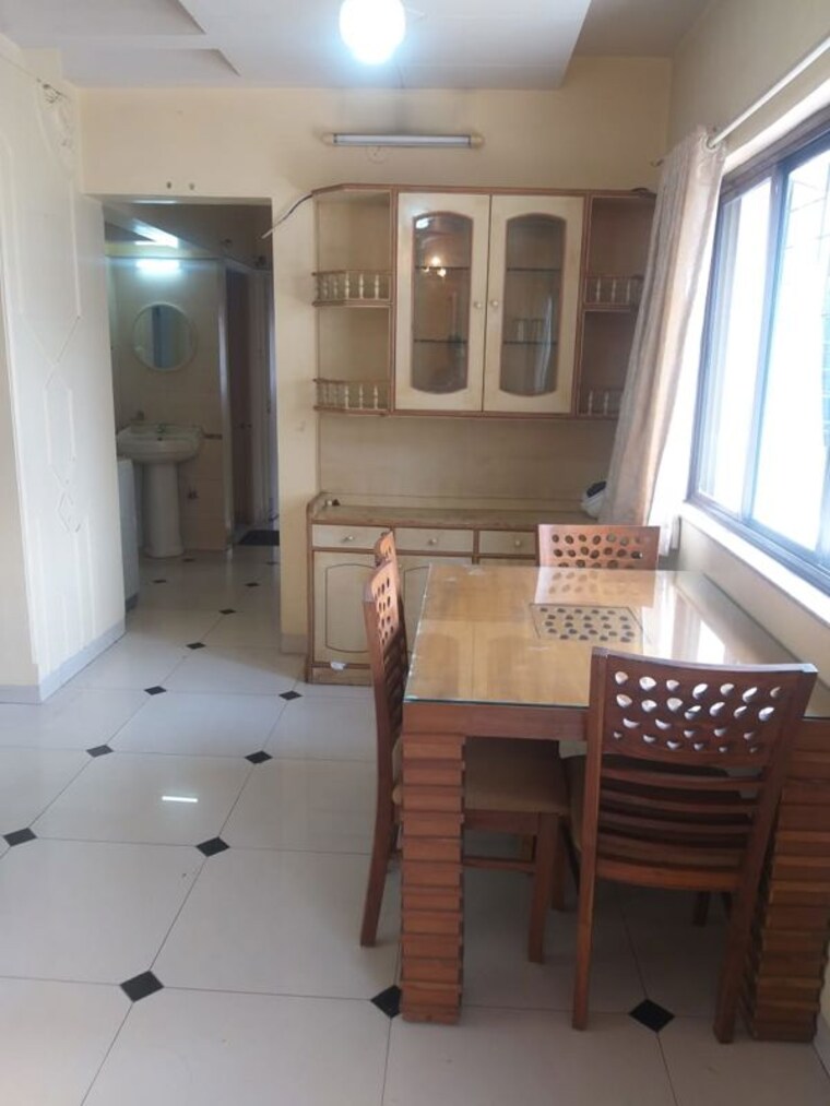 Living Room, dsk-akash-ganga 3 Bedroom 1400 Sq.Ft. Apartment In Aundh Pune 10677796