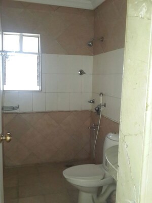 Bathroom in 2 BHK Apartment at Manikchand Malabar, Lulla Nagar – for Rent