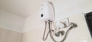 Bathroom in 3 BHK Apartment at Nirmiti Horizon, Aundh – for Rent