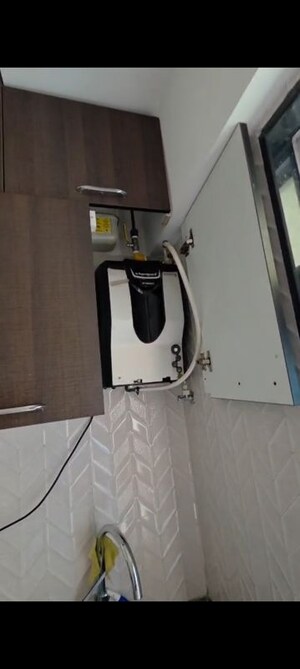 Bathroom in 1 BHK Apartment at Lalitambika Akshay, Worli – for Rent